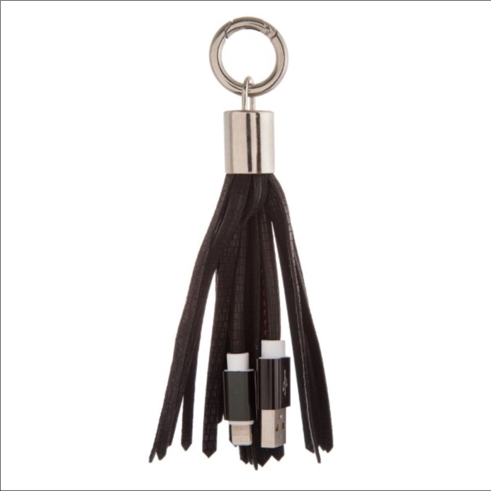 Charger tassel keychain (iPhone)